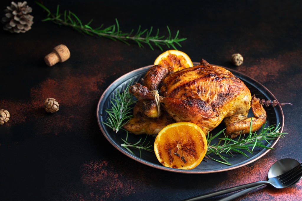 KURCZAK Z ROŻNA KARTUZY W KARTUZACH najlepszy kurczak z przyprawami już gotowy na wynos na miejscu